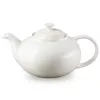 LE CREUSET Bule de chá de grés 1,3L branco
