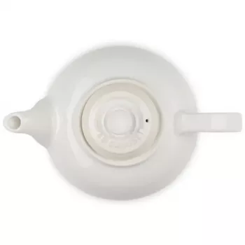 LE CREUSET Bule de chá de grés 1,3L branco