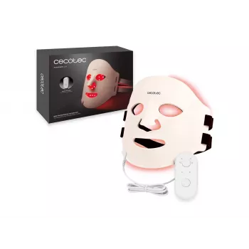 Cecotec Máscara facial LED | FaceCare LÜM | Bege