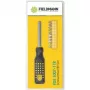 FIELDMANN FDS 1007-11R Conjunto de 12 pontas para chave de fendas com punho ergonómico, pontas em aço cromo-vanádio, suporte magnético, fenda/Phillips/Pozidriv/Torx