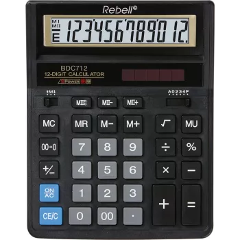 Calculadora de secretária Rebell BDC712GL