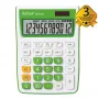REBELL RE-SDC912GR BX calculadora de bolso semi-desktop 12 dígitos alimentação dupla cinzento