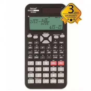 Rebell SC2060S calculadora científica, ecrã dot-matrix, 252 funções