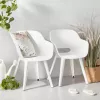 KETER cadeiras de jardim 2 unid. Akola branco