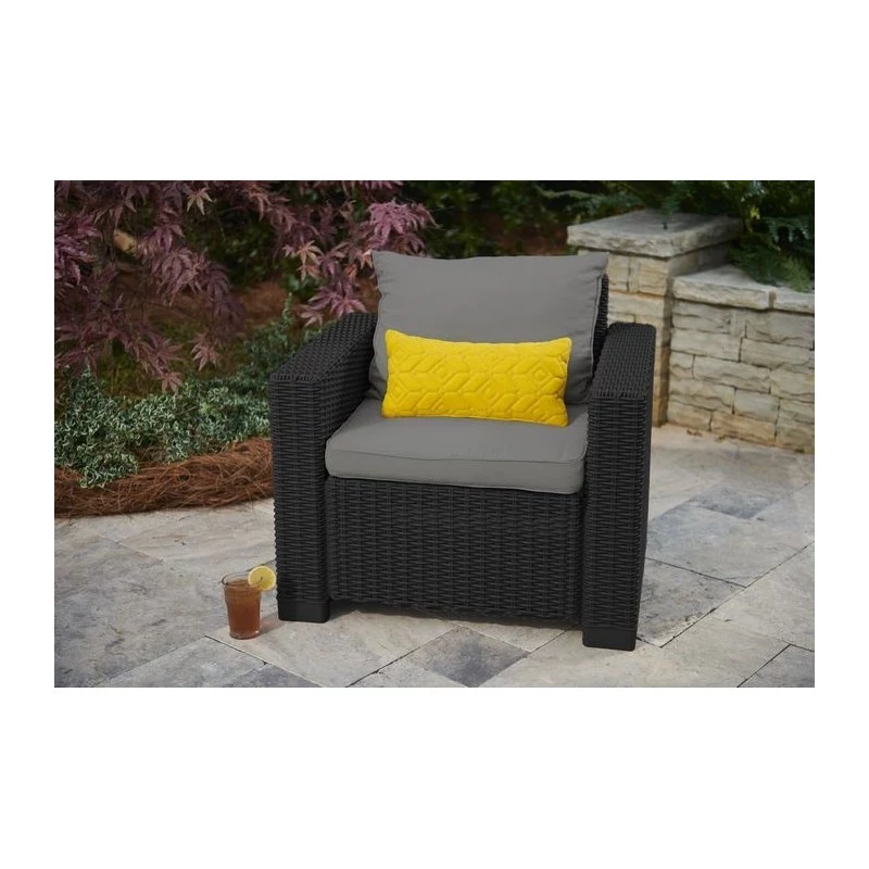 Cadeiras de jardim KETER 2 unid. California bege