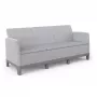 Sofá de jardim KETER Scandi Form 3 lugares cinzento-claro/cinzento-aço-escuro