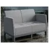 Sofá de jardim KETER Scandi Form 2 lugares cinzento-claro/cinzento-aço-escuro
