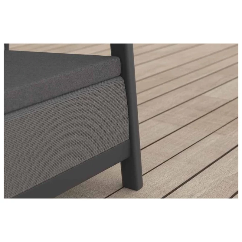 Sofá de jardim KETER Scandi Linea 3 lugares cinzento