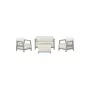 Conjunto de mobiliário de jardim KETER Scandi Linea conjunto de 2 lugares cinzento-cascalho/verde-sálvia Stone