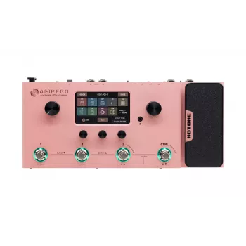 Hotone Ampero Pink Limited Edition – processador multiefeitos para guitarra