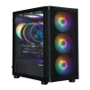 Zalman M4 SE Preto Caixa de PC mATX Mini Tower com 6 ventoinhas FRGB de 120mm