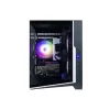 Zalman D30 Preto Caixa de PC mATX Mini Tower com 3 ventoinhas ARGB de 120mm e painel lateral em vidro temperado