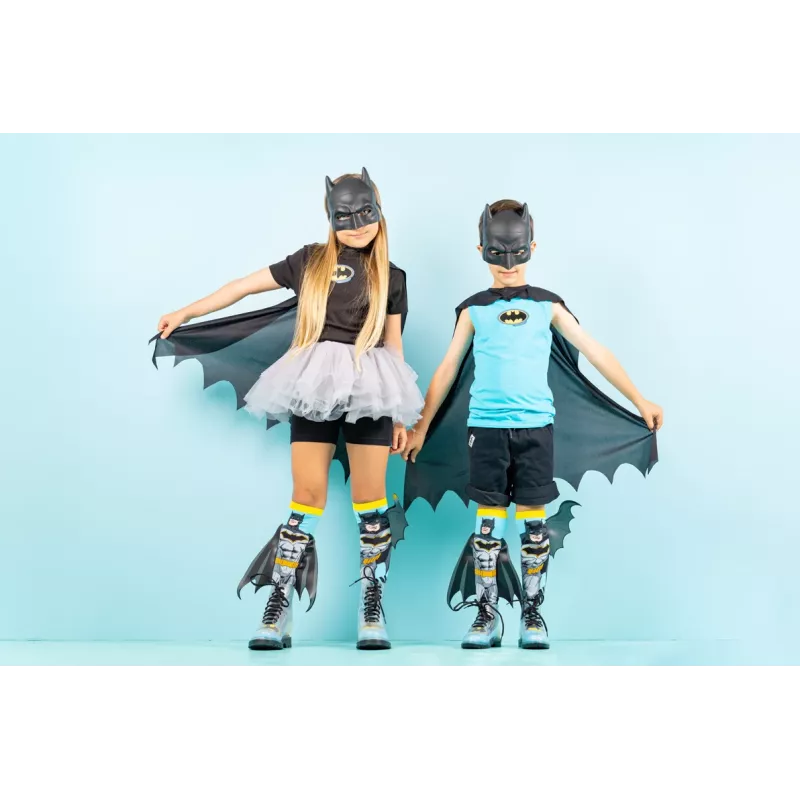 MADMIA Meias altas de criança DC Comics / Batman com asas 3D / MB001