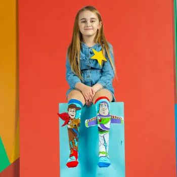 MADMIA Meias de criança Toy Story Toystory Buzz Chudy Woody / Md018