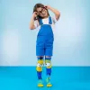 Meias altas de criança Overknee Skarpetki Gogle Minionki 3d Minions / Madmia / Nb001