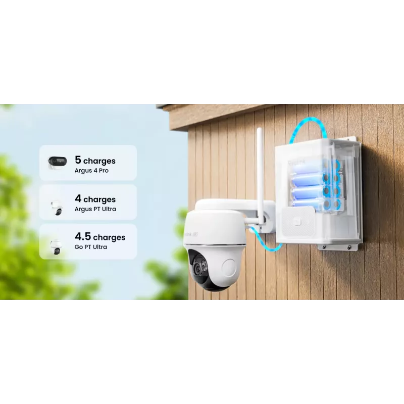 BRAUN Reolink | RLA-BP1 | bateria de longa duração 12800mAh para exterior | IP67