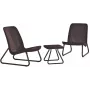 Conjunto de mobiliário de jardim KETER Rio Patio Set castanho