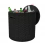 Mesa de jardim/caixa de arrumação KETER Cool Stool castanho
