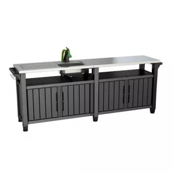 Mesa de grelhador KETER Unity Chef 415 L cinzento
