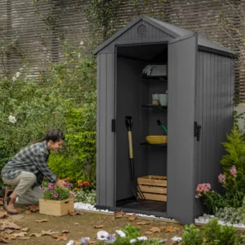 Casa de jardim KETER Darwin 4x4 cinzento