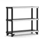 Estante KETER Fused 3 níveis 122,1x45,7x105,8cm preto