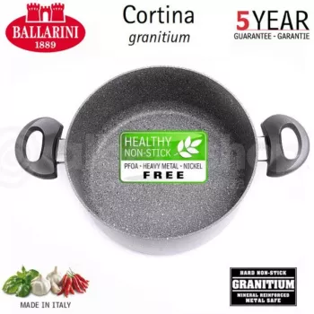 Assadeira BALLARINI Cortina Granitium Ø24cm/3mm