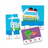 Puzzle educativo: As minhas primeiras palavras Jogar e Aprender língua polaca Clementoni 50770
