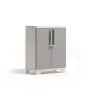 Armário de base KETER Linear madeira 68x39x90cm bege-claro/cinzento-claro