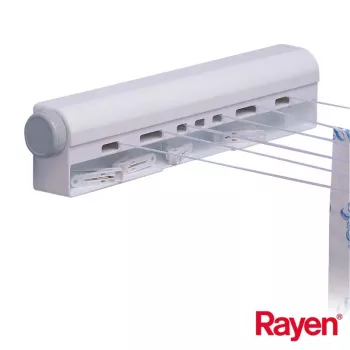 Estendal retrátil RAYEN 22m com 10 molas de roupa