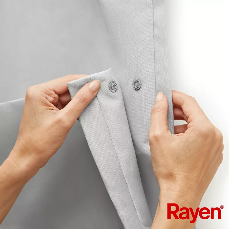 Saco de roupa RAYEN M Premium cinzento 60x135cm
