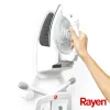 Suporte para tábua de passar e ferro de engomar RAYEN com silicone