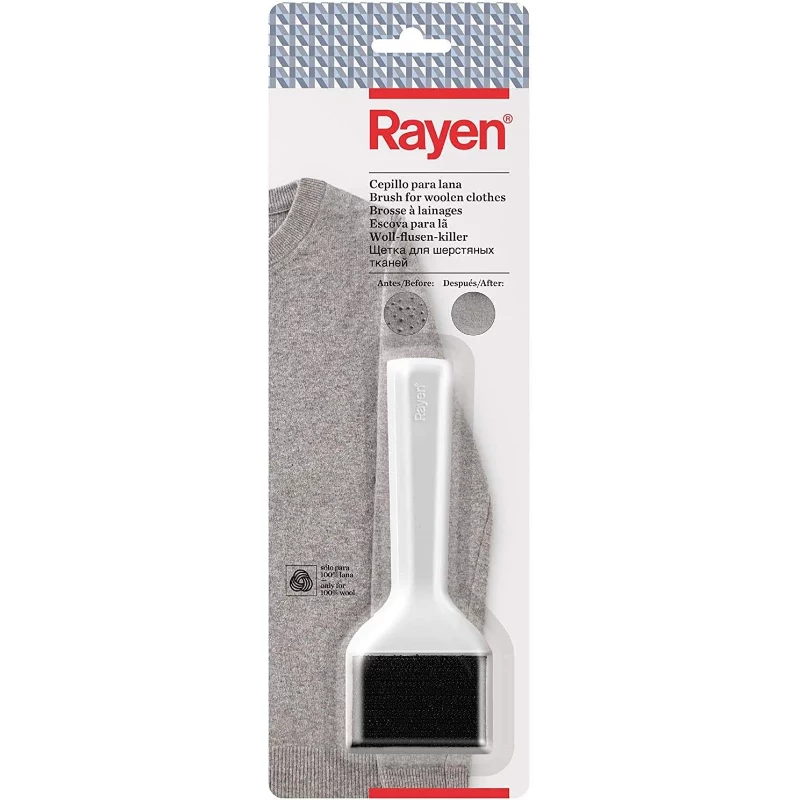Escova de roupa RAYEN para peças de lã