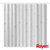Cortinado de duche RAYEN 180x200cm branco, poliéster