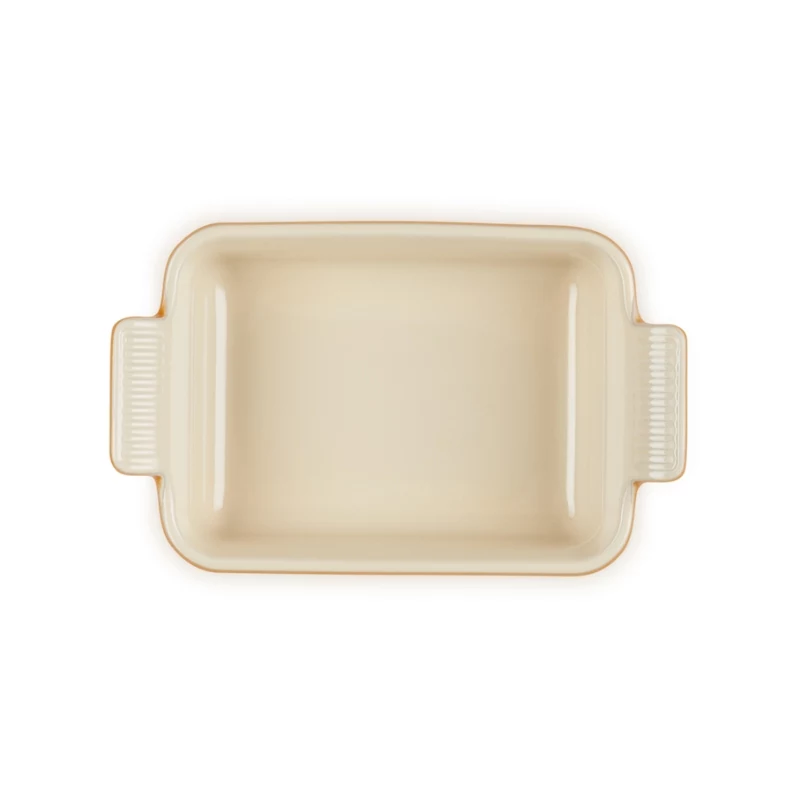 Assadeira retangular LE CREUSET Heritage grés 19x14cm / 1,1L laranja