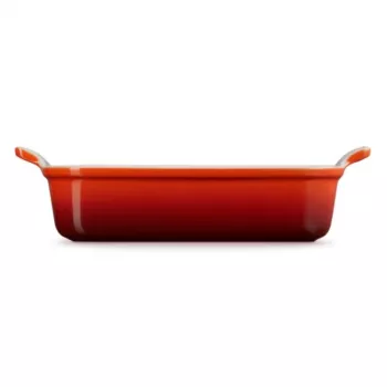 Assadeira retangular LE CREUSET Heritage grés 26x19cm / 2,4L vermelho