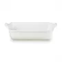 Assadeira retangular Le Creuset Heritage grés 26x19cm / 2,4L branco