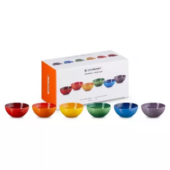 Conjunto de 6 taças de grés LE CREUSET 330ml em várias cores