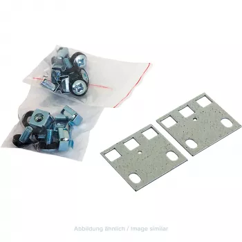 Tampa universal Triton RAX-RV-X01-X2 para bastidores de dados de parede, 1 par, preto