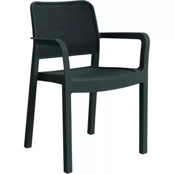 KETER cadeira de jardim Samanna cinzento