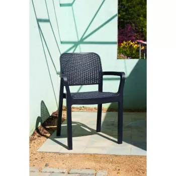 KETER cadeira de jardim Samanna cinzento