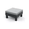 KETER banco/mesa de jardim Element com almofada cinzento/cinzento-claro