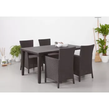 Cadeira de jardim KETER Iowa castanho