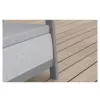 Conjunto de mobiliário de jardim KETER Scandi Linea conjunto de 2 lugares cinzento-claro/cinzento-aço-escuro