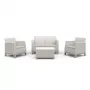 Conjunto de mobiliário de jardim KETER Scandi Forma conjunto de 2 lugares pebble grey/light beige