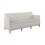 Sofá de jardim de dois lugares KETER Scandi Form sofá de 3 lugares cinzento-seixo/bege-claro