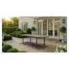 Mesa de jardim extensível KETER Deco Porto Nova extensível 160-240 tom freixo/preto