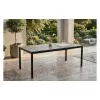 Mesa de jardim KETER Deco Porto Nova 200 efeito freixo/preto