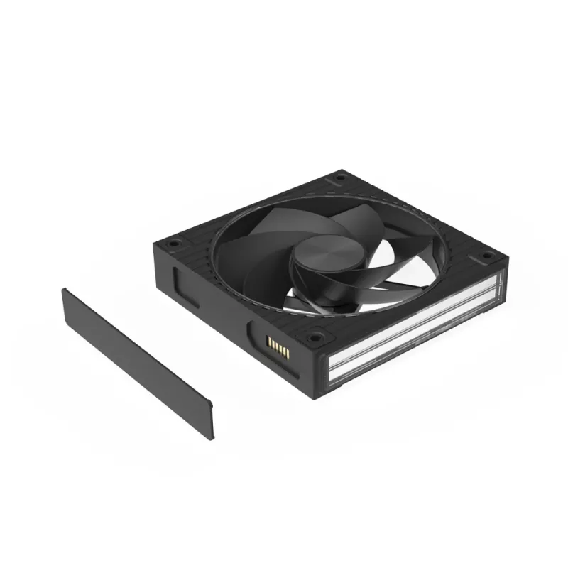 Zalman ZM-DF120R, ventoinha daisy-chain 120 mm, reverse, 2300RPM, preto