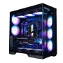 Zalman D50, caixa de PC ATX Mid Tower, 3 ventoinhas de 120 mm, preto