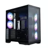 Zalman D50, caixa de PC ATX Mid Tower, 3 ventoinhas de 120 mm, preto